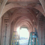 Framing hallway detail -rancho santa fe 10